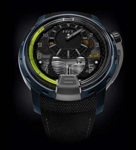 Buy Luxury Replica HYT H1 AIR RC44 148-AB-52-GF-TB watch